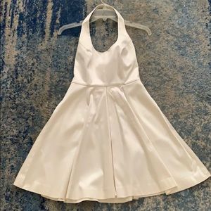 MARCIANO white halter dress